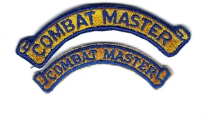 PATCH USAF COMBAT MASTER PAIR BS-9 - Picture 1 of 1