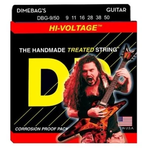 DR Strings Dimebag Darrell Signature 9-50 corde per chitarra elettrica DBG-9-50 - Foto 1 di 6
