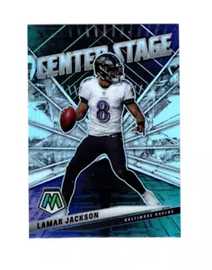 2021 Panini Mosaik Mitte Bühne Mosaik Prizm Lamar Jackson #CS4 Baltimore Ravens - Bild 1 von 2