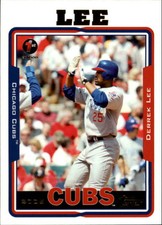 2005 Topps 1st Edition Chicago Cubs Baseball Card #233 Derrek Lee
