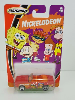 Auto Matchbox 1969 Camaro SS-396 Nickelodeon - Firmata Stephen Hillenburg - Immagine 1 di 3