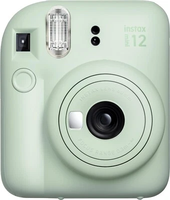 Fujifilm INSTAX MINI 12 Instant Film Camera - Mint Green - Image 1 of 4