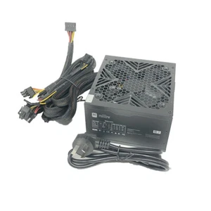 Desktop computer power supply PS650Pw For XinHang 600W Black Silent - Picture 1 of 5