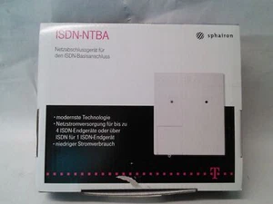 ISDN NTBA URZĄDZENIE ZAMYKAJĄCE SIEĆ spharion 4 urządzenia końcowe do portu podstawowego ISDN - Zdjęcie 1 z 4