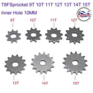 Sprocket 9 10 11 12 13 14 15 Tooth T8F Oval 10MM Razor EVO E Scooter Motor Parts - Bild 1 von 9