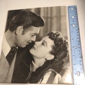 Gone With The Wind Scarlett O'Hara & Rhett Butler Postcard Picture 8 x 10 - Picture 1 of 7