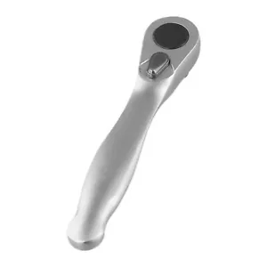 1/4 Head Square Ratchet Socket Wrench Hex Bit 9.5cm Driver Screwdriver 72 Tooth - Picture 1 of 12
