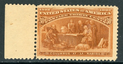 USA 1893 Columbian 30¢ Columbus at La Rabida Scott #239 MNH P955 Cover