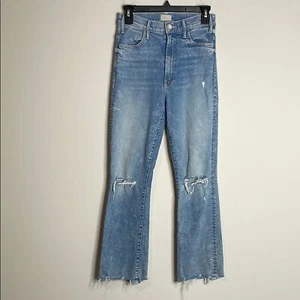 MOTHER The Hustler Ankle Chew Jeans Größe 27 Distressed Details - Bild 1 von 8
