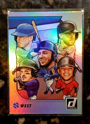Donruss Divisions 2020 - NL West #NW6 Bellinger, Longoria, Tatis, Arenado, Marte Foto 1 de 2