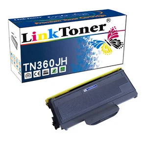LinkToner kompatible Tonerkartusche Ersatz für Brother TN360 BK Laser - Bild 1 von 1