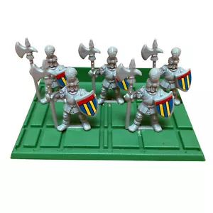 MB Battle Masters Altdorf Guards x 5 1992 Empire Halberdiers Games Workshop - Picture 1 of 3