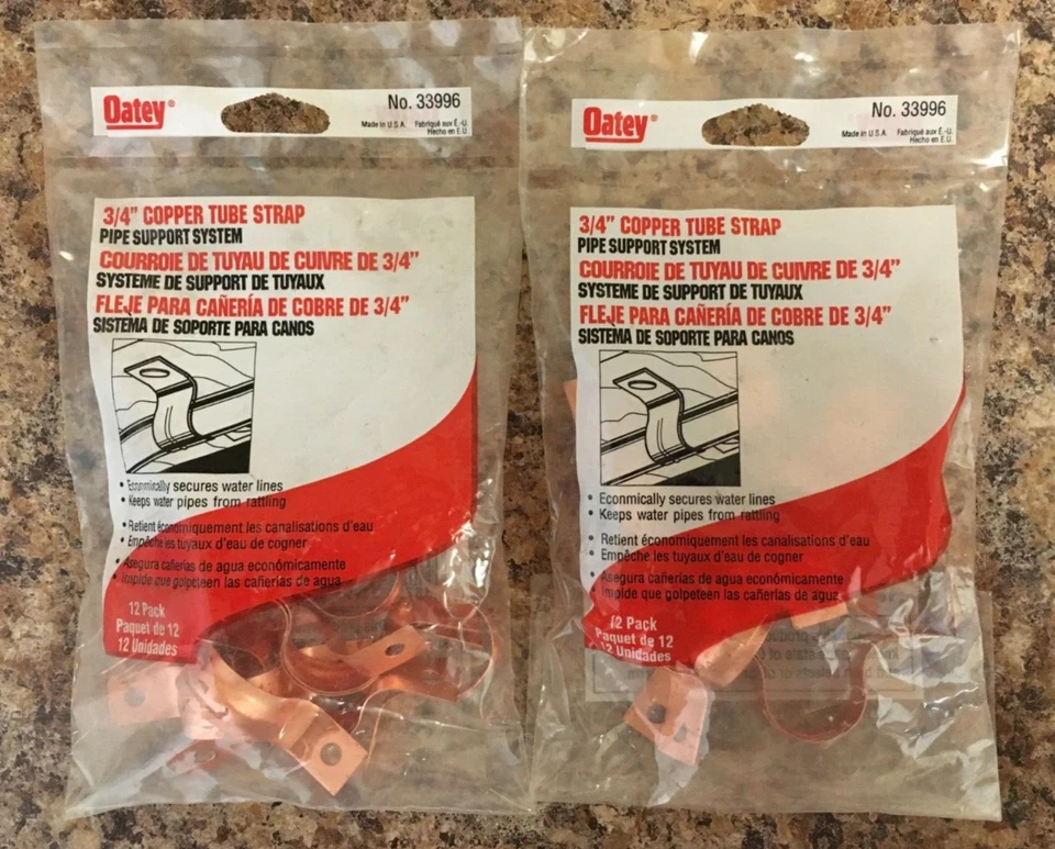 Oatey 33996 Copper Tube Strap 3/4"