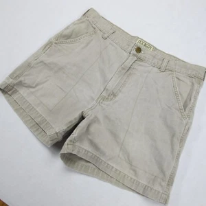 Vintage LL Bean Shorts Herren 32 hellbraun khaki Gorp Talon Reißverschluss 70er 4" Schrittlänge USA - Bild 1 von 14