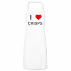 I Love Crisps - Quality Cooks Bib Apron Choose Colour