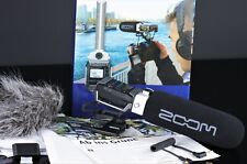 Zoom F1-SP Field Recorder mit Shotgun Mikrofon Run-and-Gun Videoaufnahme USB SD 