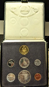 1967 Canada 7-Coin Centennial Proof Set with $20 Gold coin - Picture 1 of 10
