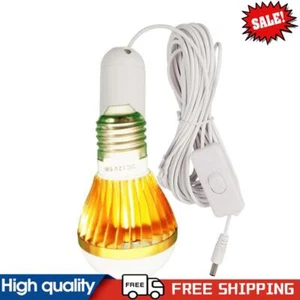 LED E27 Spiral Bulb Warm White Light Bulb Ball Bulb with Cable for House Office - Picture 1 of 9