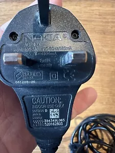 Main Charger for Old Nokia 1100, 1112, 1600, 3310, 6310 and many models, Big pin - Picture 1 of 8