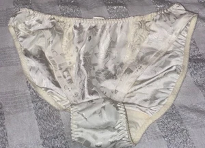 NUEVO SIN ETIQUETAS Victoria’s Secret VS Vintage Bragas Ropa Interior Satinada Talla M/6 - Imagen 1 de 5