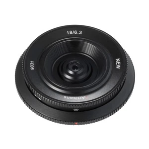 7Artisans 18mm F6.3 II pancake lens for Nikon Z mount camera (APS-C) =Black= - Picture 1 of 6