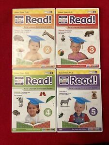 DVD Lot YOUR BABY CAN READ EARLY LANGUAGE INTERACTIVE DEVELOPMENT SYSTEM 2 3 4 5