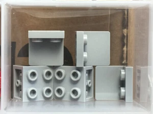 Piezas LEGO - Soporte Gris Azulado Claro 1 x 2 - 2 x 2 Invertido - No 99207 - Cantidad 5 - Imagen 1 de 1