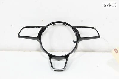 2018-2023 AUDI A5 QUATTRO STEERING WHEEL CENTER SWITCH BEZEL RING TRIM COVER OEM - Image 1 of 4