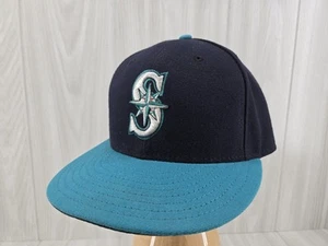 Seattle Mariners MLB New Era 59FIFTY Authentic Collection Hat Cap Size 7 3/8 - Picture 1 of 16