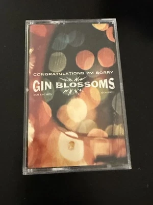 Gin Blossoms Cassette Tape Congratulations I'm Sorry 1996 Follow You Down Foto 1 de 4