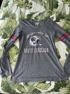 Camiseta Top Mujer USC SOUTH CAROLINA GAMECOCKS Camiseta de Fútbol Manga Larga - Imagen 1 de 5