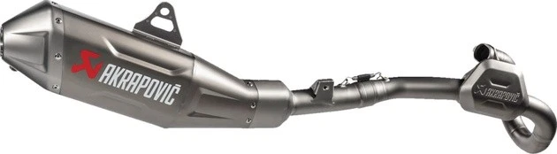 Akrapovic Evolution Line Full Exhaust System Titanium for Honda CRF 450 2025 - Imagem 1 de 1