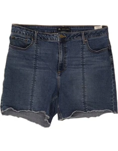 LEE Mens Mid Rise Slim Fit Denim Shorts US 20 3XL W40 Blue Cotton AL04 - Picture 1 of 3