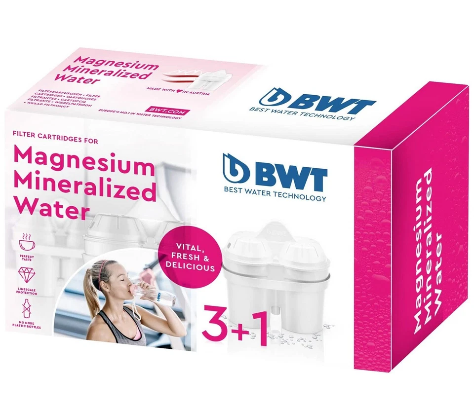 Magnesium Gourmet L0814334 Cartridges Water Filter (Pack of 3 + 1) - Image 1 of 4