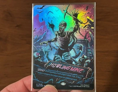 SLD Howling Mine Secret Lair Drop Foil Bonus Card MTG NM - Image 1 of 2