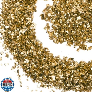 Brillo artesanal de vidrio triturado para resina, astillas de cristal metálico irregular Sprin - Imagen 1 de 5