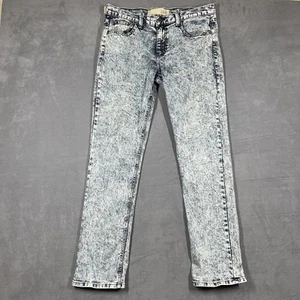 Rustic Dime Jeans Mens 34 Slim Fit Acid Wash Denim Made Los Angeles Vintage Insp - Picture 1 of 13