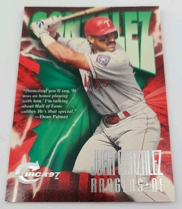 1997 Fleer Skybox Juan Gonzalez #373 Circa Texas Rangers Baseballkarte - Bild 1 von 2
