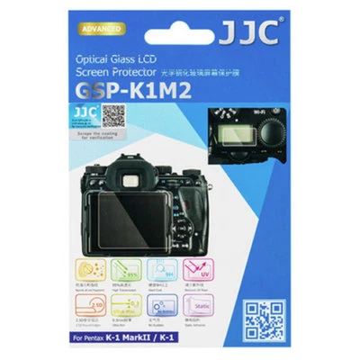JJC GSP-K1M2 Optical GLASS LCD Screen Protector Film for Pentax K-1 K1 II K1II - Image 1 of 2