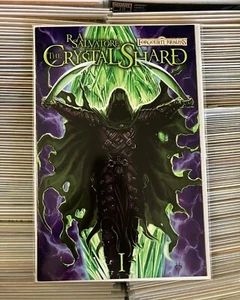 THE LEGEND OF DRIZZT: THE CRYSTAL SHARD FORGOTTEN REALMS RA SALVATORE RARE! - Picture 1 of 4