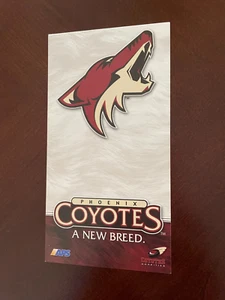 2003-04 Phoenix Coyotes Team-Issued Header Card - MT - Picture 1 of 1