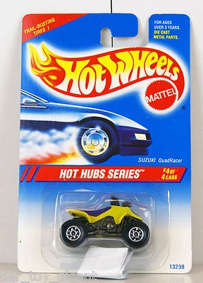 Hot Wheels - Hot Hubs Series - Suzuki QuadRacer - Die Cast 1:64 - Bild 1 von 2