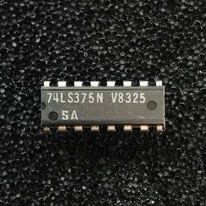 (PKG of 10) 74LS375N 4-Bit Bistable Latch, PDIP-16, Signetics - Picture 1 of 2