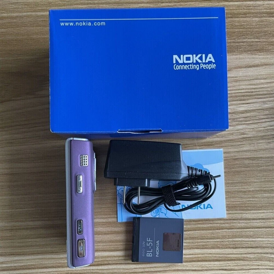 Nokia N Series N95 Unlocked Original WIFI 5MP MP4 JAVA 2.6'' GPS 3G Mobile Phone - Imagen 1 de 4
