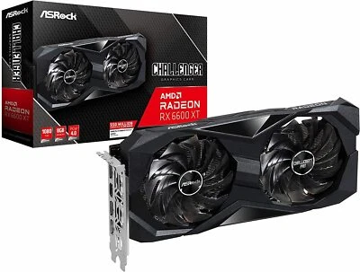 Scheda grafica ASRock AMD Radeon RX6600XT con GDDR6 8 GB - Immagine 1 di 4