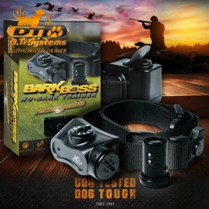 DT Systems BARK BOSS Rechargeable No Bark Trainer Dog Collar w/ Adjustable Stim - Picture 1 of 9