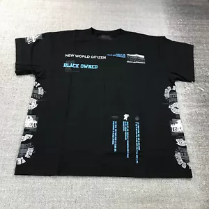 Hood By Air Shirt Mens OS Elite Urban Brigade New World Citizen Street TEE HBA - Picture 1 of 10