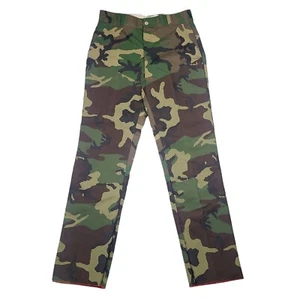Vintage Cabela's Camo Pants Lined Guard Protection 36X36 Double Knee Hunting 90s - Picture 1 of 19