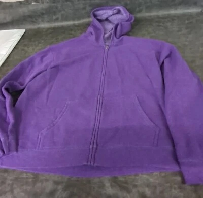 Hanes Comfort Blend Sudaderas Cremallera Sudadera con Capucha Damas Grande Púrpura Foto 1 de 4