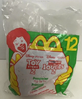 Toy Story 2 Stinky Pete The Prospector Pop up McDonalds Toy Disney Vintage 1999 - Image 1 of 4